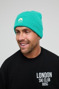Klasyczna czapka beanie - Aqua