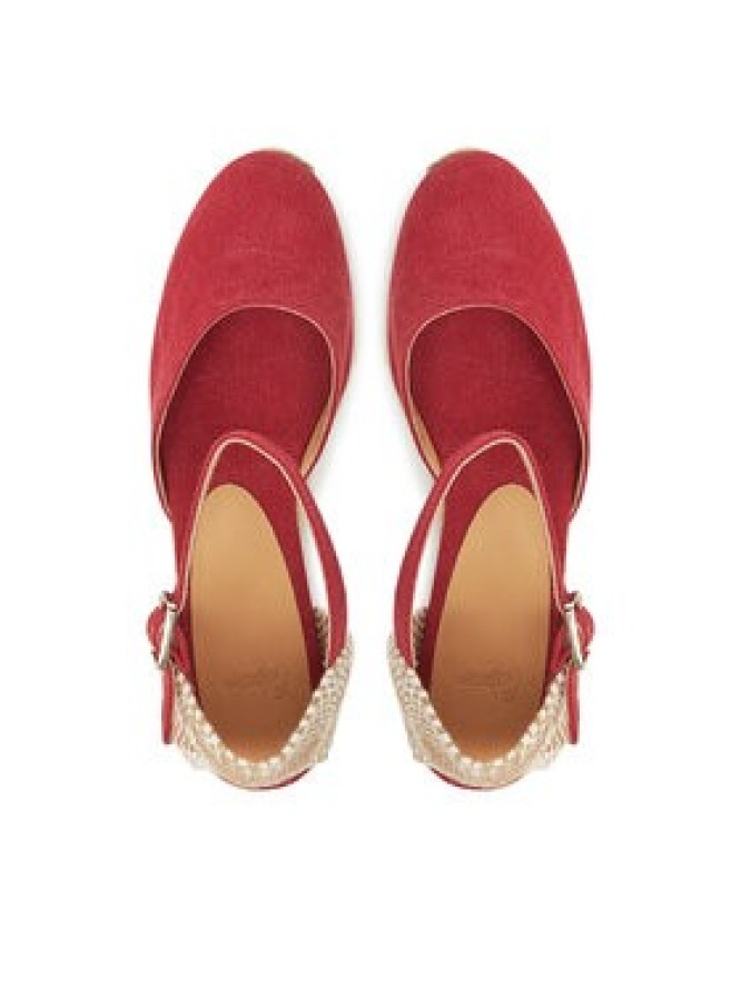 Castañer Espadryle Carol/6/002 021655 Czerwony