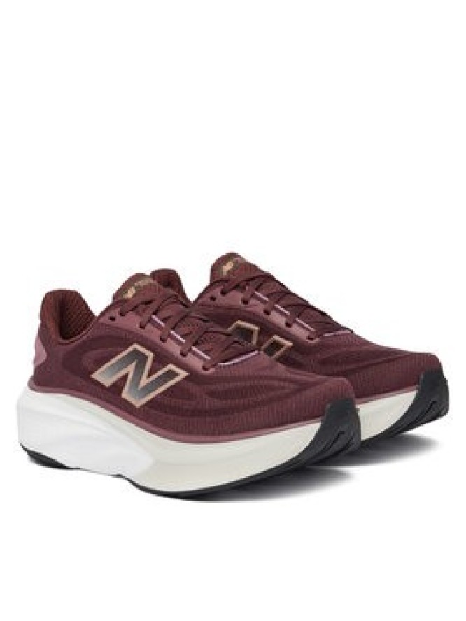 New Balance Buty do biegania More V6 WMOR6J1 Brązowy ciemny