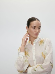 Koszula z lyocellem - wielobarwny