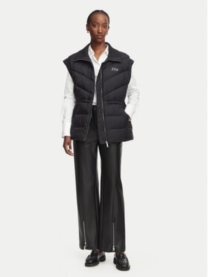 KARL LAGERFELD Bezrękawnik B3W15033 Czarny Regular Fit
