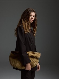 Marynarka z wełną - ciemnobrązowy