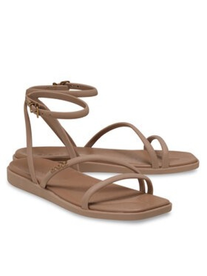 Crocs Sandały Miami Ankle Strap Sandal 212256 Brązowy