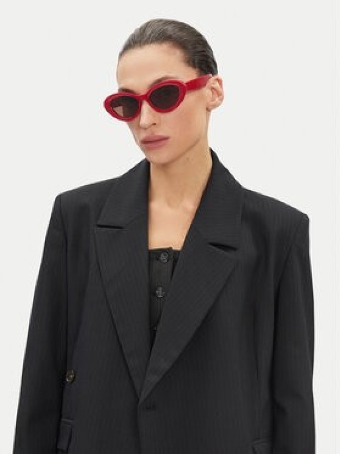 JENNY Okulary przeciwsłoneczne 4WF-014-SS25 Czerwony