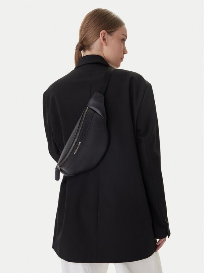 MICHAEL Michael Kors Nerka Small Hip 33U0LGYC1L Czarny