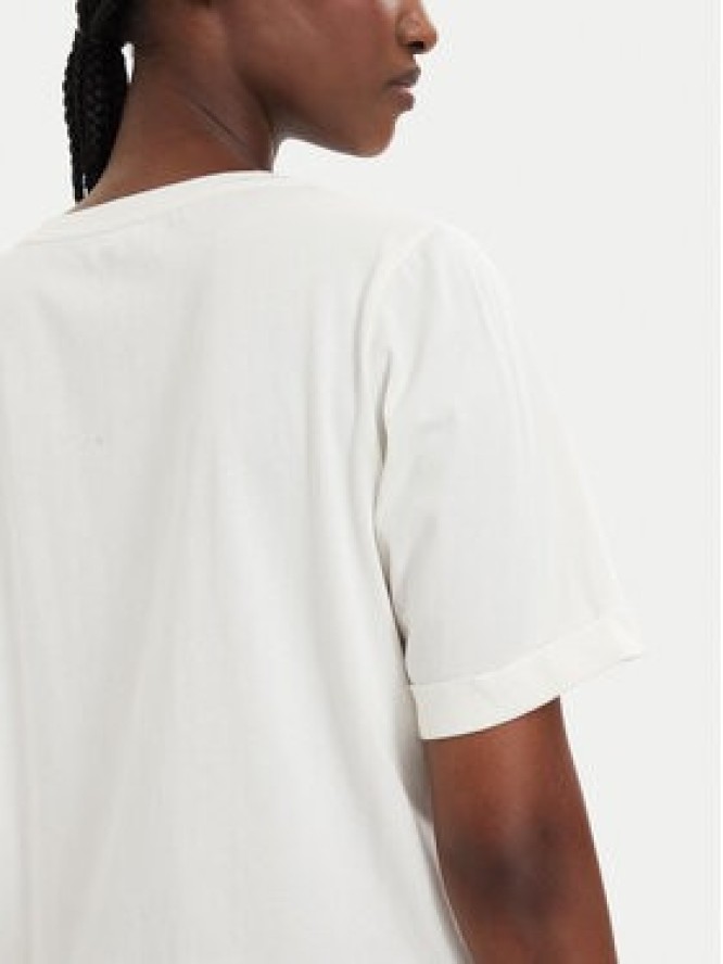 Liu Jo Sport T-Shirt TA6284 JS923 Kremowy Regular Fit