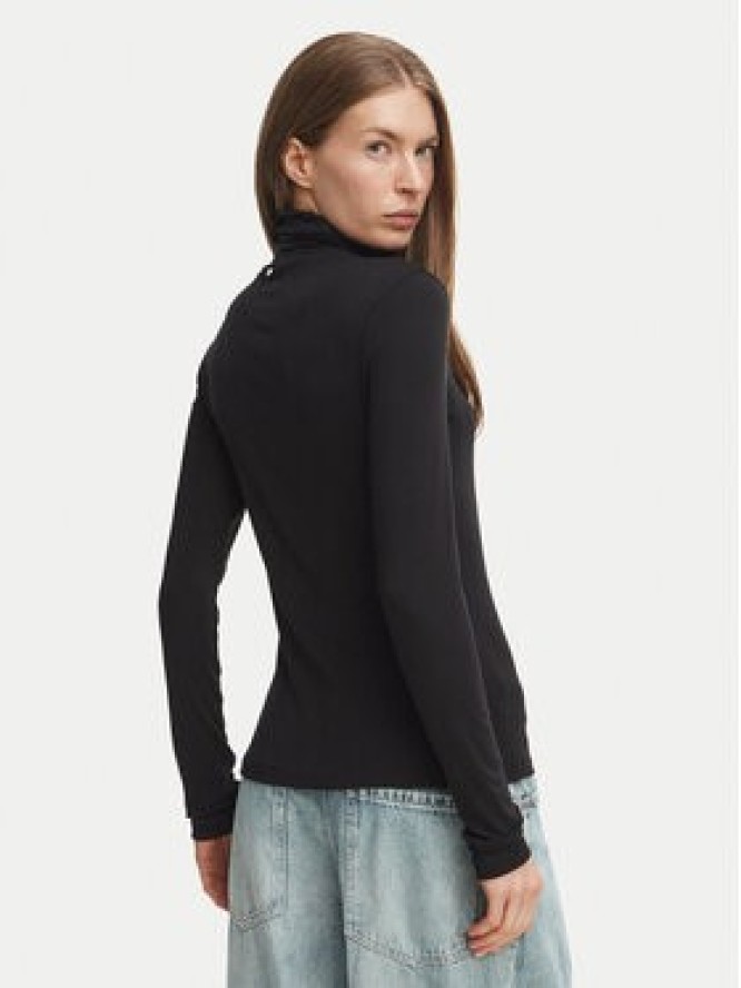 BOSS Bluzka Eliana 50548098 Czarny Slim Fit