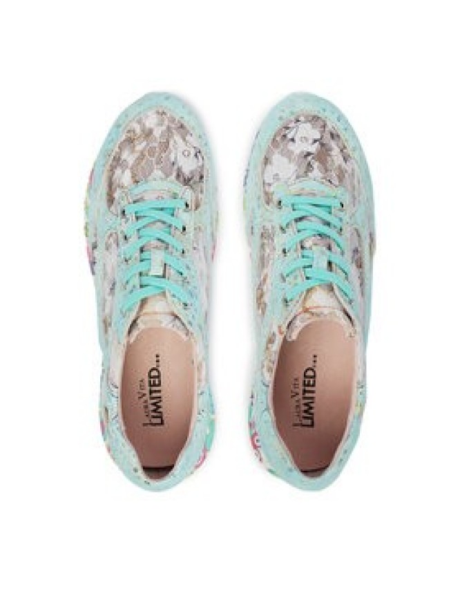 Laura Vita Sneakersy Joctao 32 Niebieski