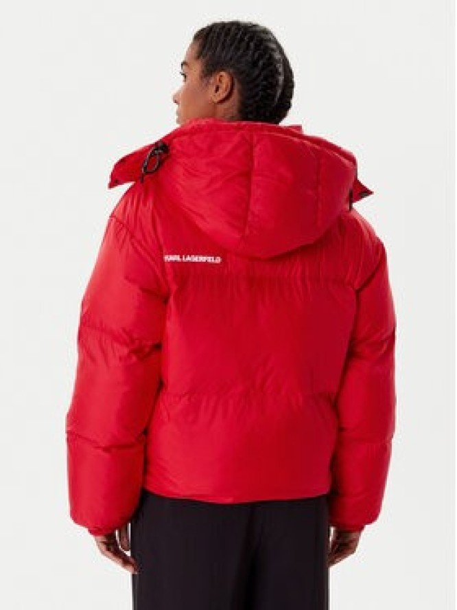 KARL LAGERFELD Kurtka zimowa A3W15020 Czerwony Regular Fit