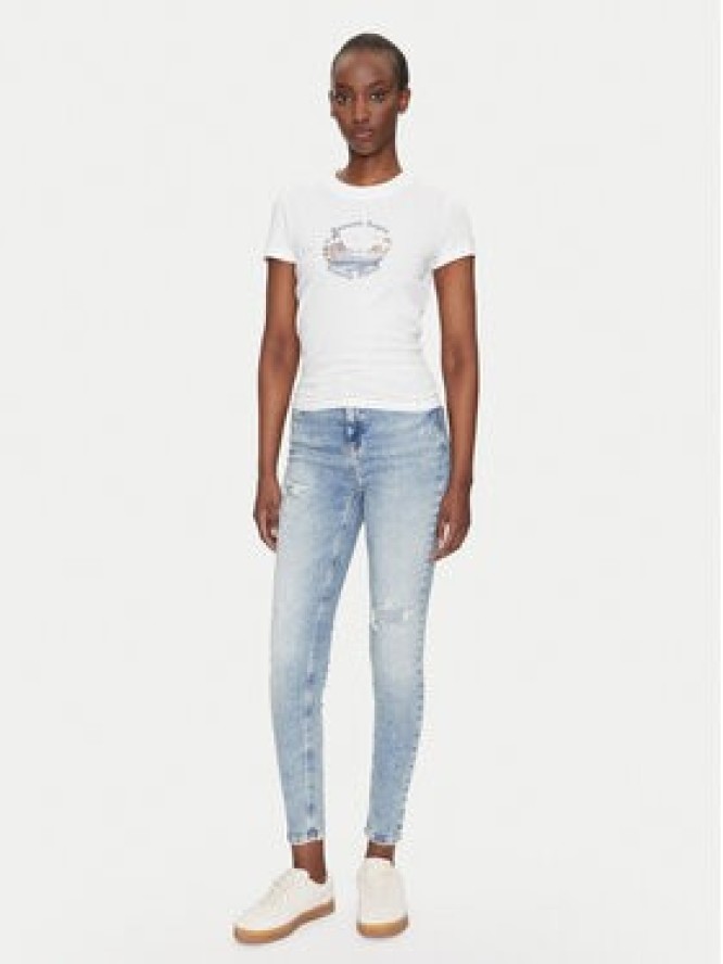 Tommy Jeans Jeansy Nora DW0DW20024 Niebieski Skinny Fit