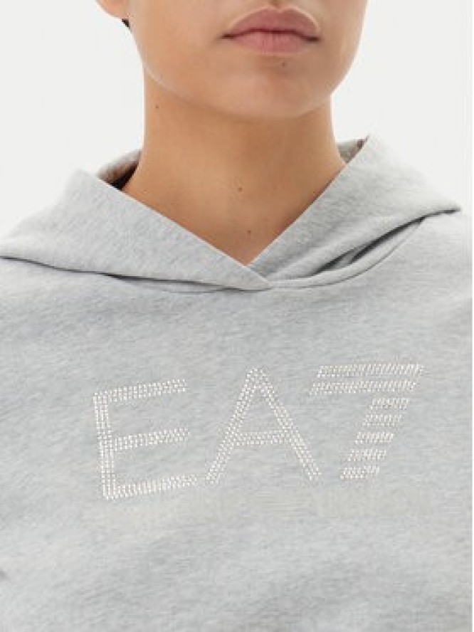 EA7 Emporio Armani Bluza 7W000095 AF12473 O8002 Szary Regular Fit