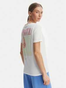 ONLY T-Shirt Kita 15291465 Biały Regular Fit