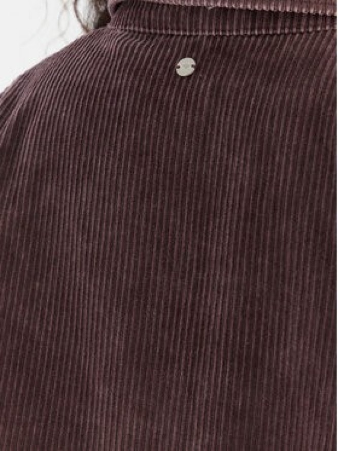 Roxy Koszula Kick Back Washed Cord ERJWT03697 Fioletowy Regular Fit