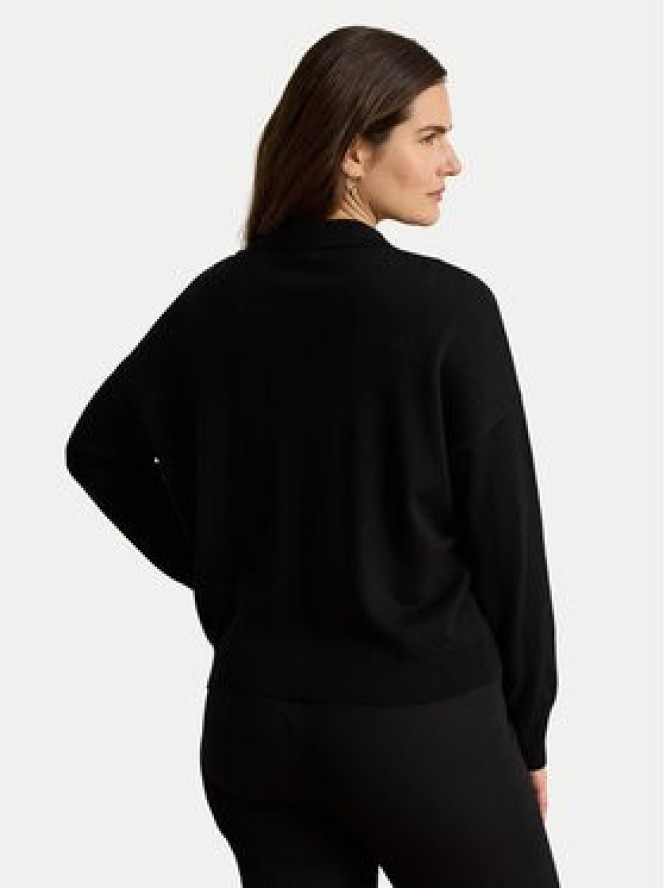 LAUREN RALPH LAUREN Sweter 200P14056002 Czarny Regular Fit