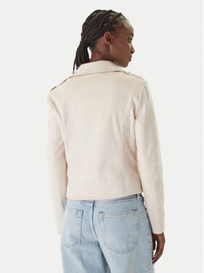 Guess Kurtka przejściowa W6GL10 W1968 Écru Regular Fit