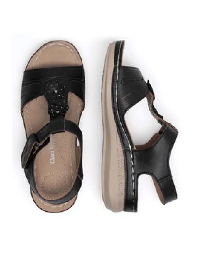 Clara Barson Sandały WYL0510-20 Czarny