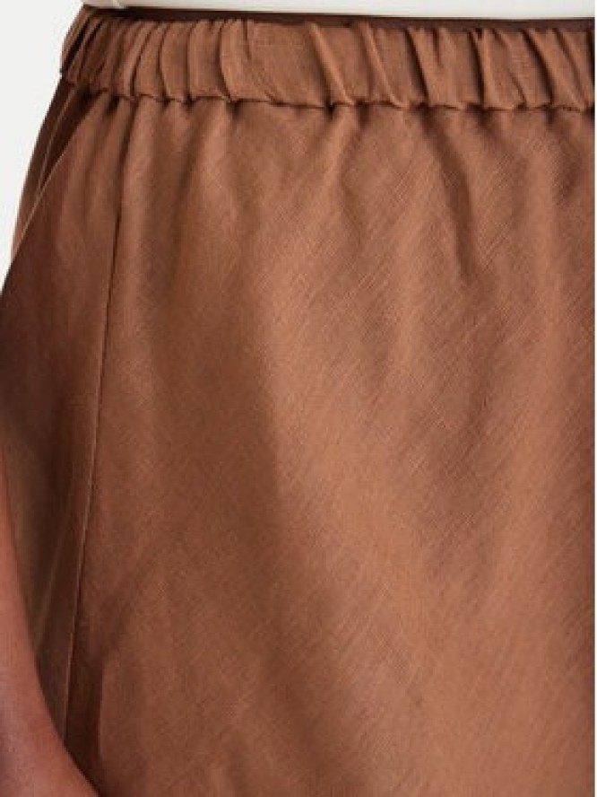 Marella Spódnica maxi Gamba 2613101094 Brązowy Regular Fit