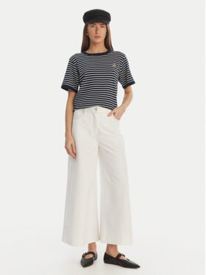 Luisa Spagnoli T-Shirt Cattolica 100402 Granatowy Regular Fit