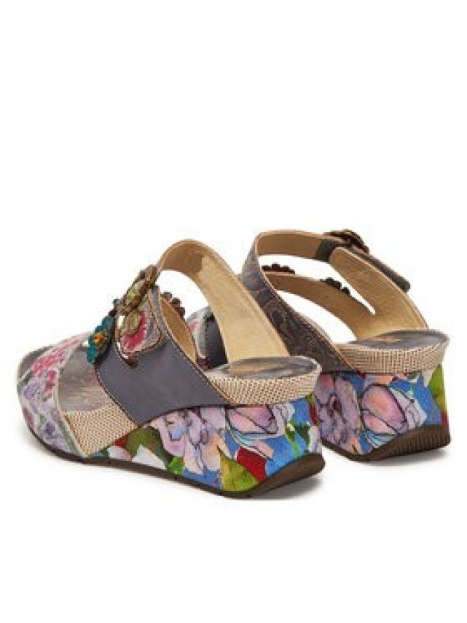 Laura Vita Klapki Barry 30 Fioletowy