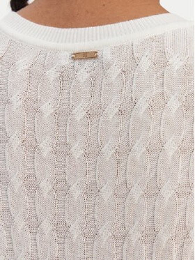 Fracomina Sweter FR26ST7031K547R9 Écru Regular Fit