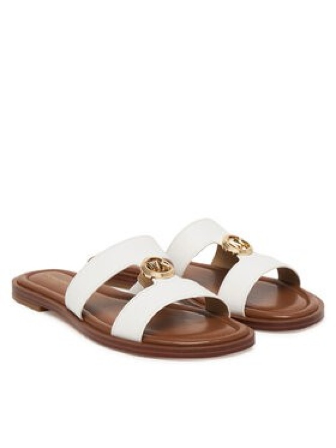 MICHAEL Michael Kors Klapki Ering Flat 40S6ERFS2L Biały