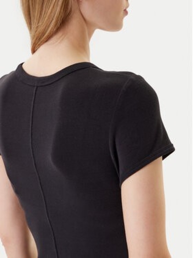 Calvin Klein Jeans Sukienka codzienna LV047B266G Czarny Slim Fit