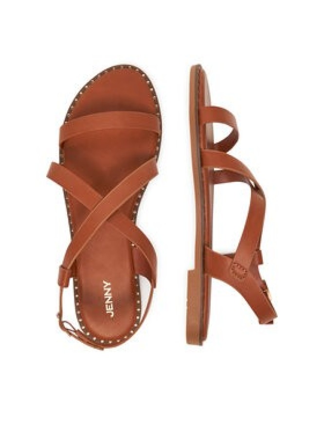JENNY Sandały WFA3719-1 Brązowy