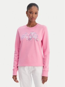 Versace Jeans Couture Bluza 80HAIE02 CF00E Różowy Regular Fit
