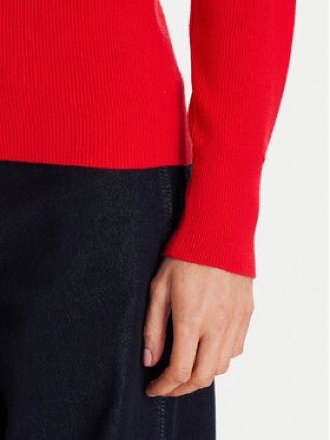 Morgan Sweter 252-MTECNA Czerwony Regular Fit