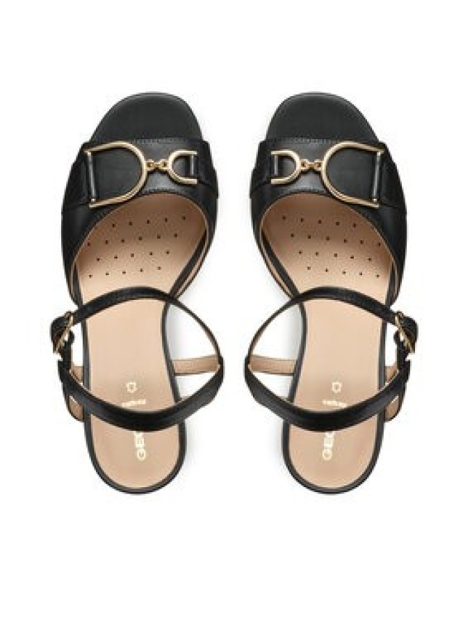 Geox Sandały D New Eraklia 80 D55RPA 000TU C9999 Czarny