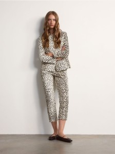 Bawełniane spodnie - wielobarwny