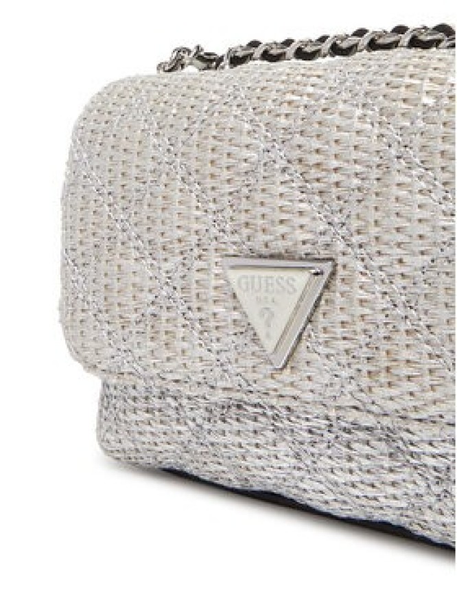 Guess Torebka Giully II Mini HWQM96 73740 Srebrny