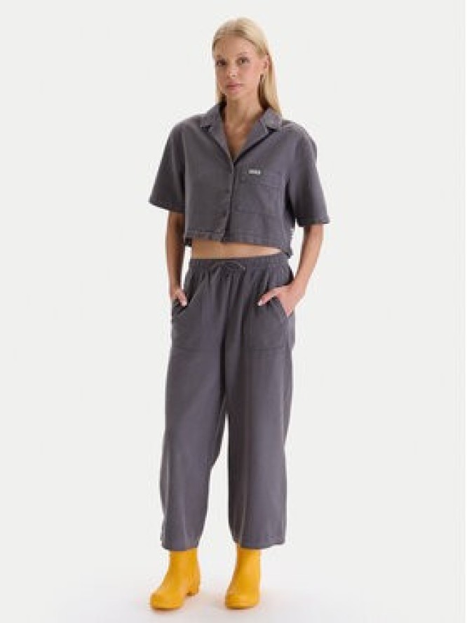 Hunter Koszula W126-HRLST-1011-42X Szary Regular Fit