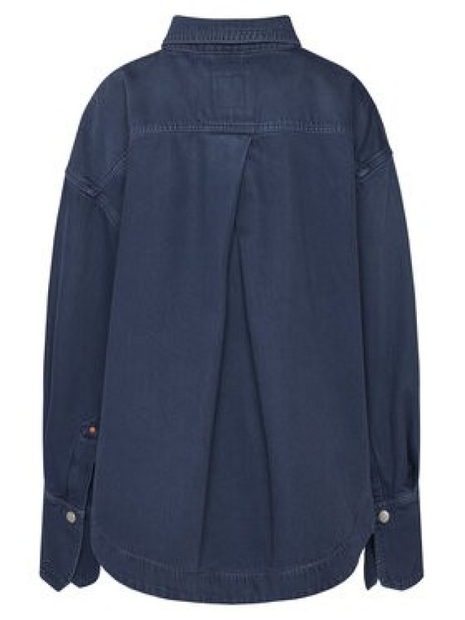 BOSS Koszula jeansowa 50552520 Szary Oversize