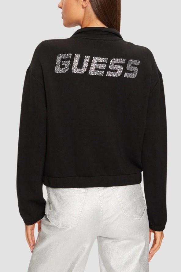 GUESS Czarna damska bluza Cecilia, Rozmiar S