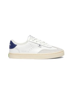 Sneakersy skórzane Cariuma TOCA Soft Grain Leather White Suede Smoke White