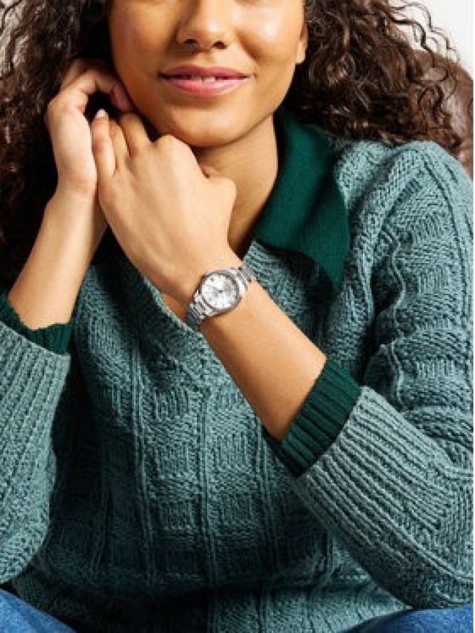 Fossil Zegarek Gilmore ES5419 Srebrny