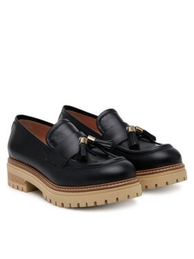 Pollini Loafersy SA10144G1MTC0000 Czarny