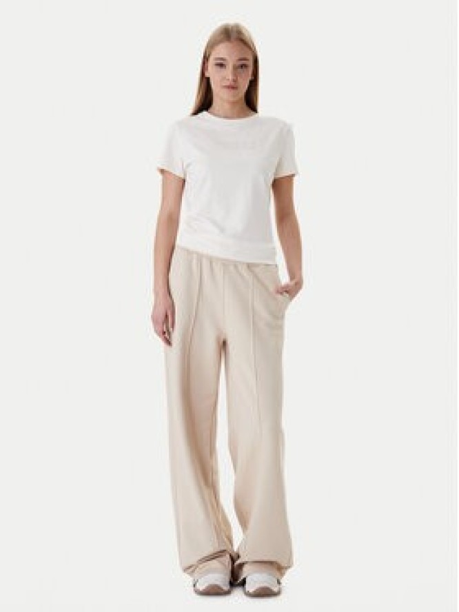 Guess T-Shirt V3BI11 J1314 Écru Regular Fit