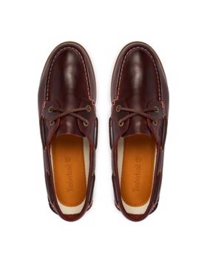 Timberland Półbuty Classic Boat TB0A2Q9XEIW1 Bordowy