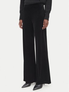Marella Spodnie materiałowe Lcinto 2623786022 Czarny Wide Leg