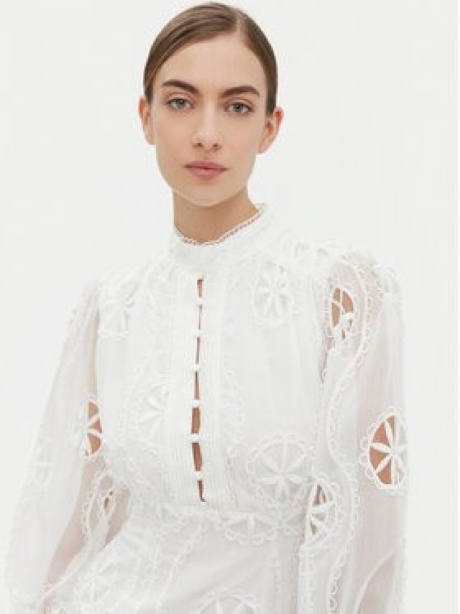 Bardot Sukienka koktajlowa 59586DB3 Biały Regular Fit