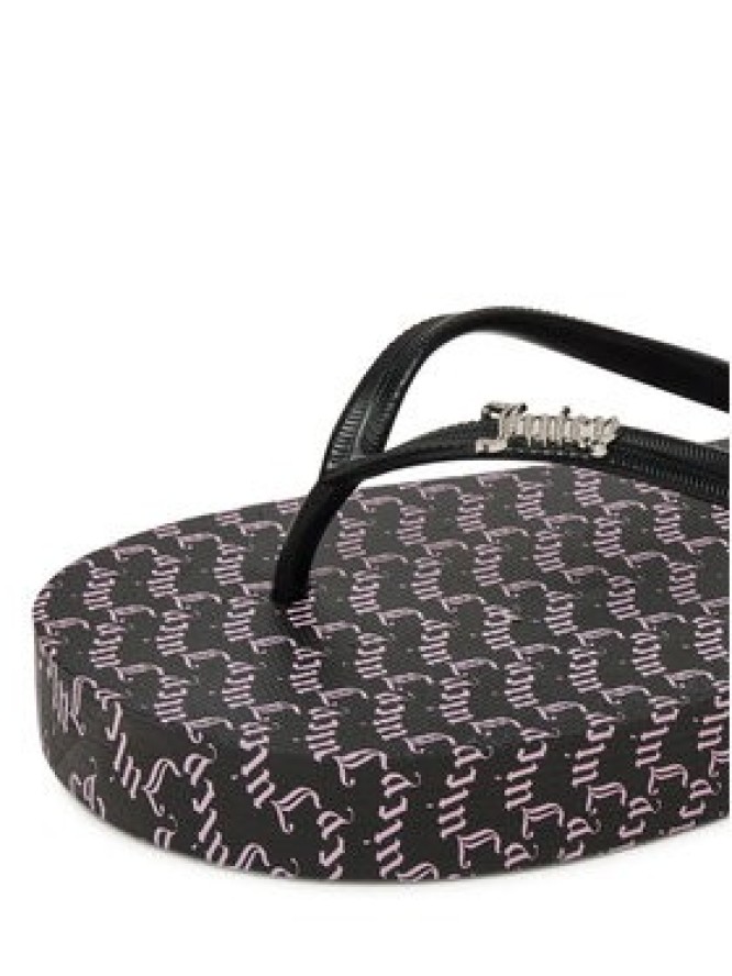 Juicy Couture Japonki 800293 Czarny