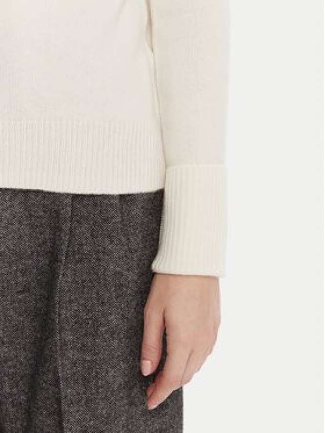 KAOS Sweter RI1KT022 Écru Regular Fit