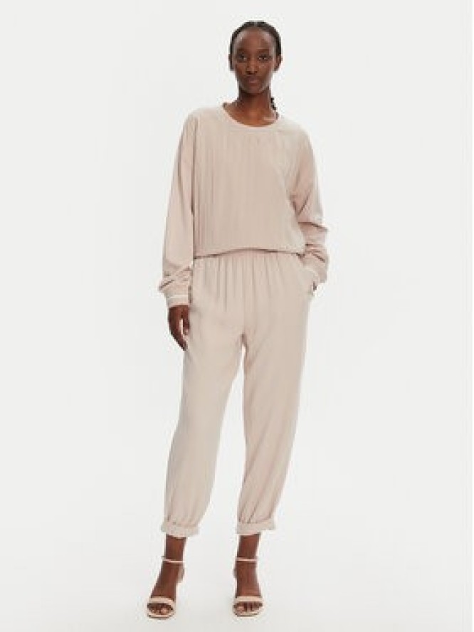 Liu Jo Sport Bluza TA5121 J5942 Beżowy Regular Fit