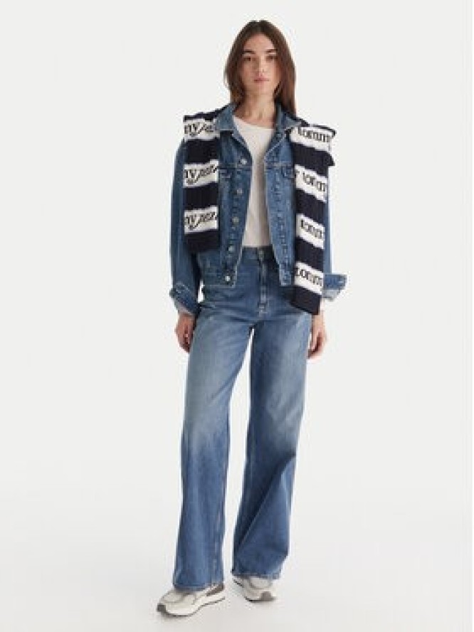Tommy Jeans Jeansy Claire DW0DW20048 Niebieski Wide Leg