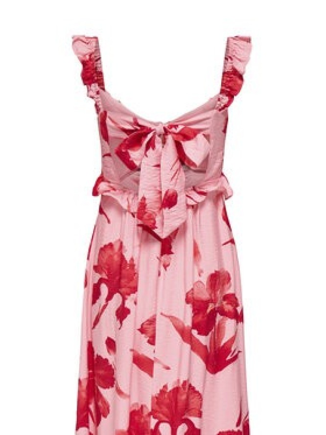 ONLY Sukienka letnia Hyaci 15372511 Różowy Regular Fit