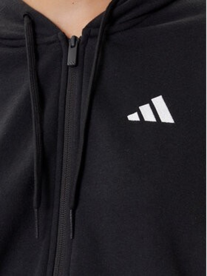 adidas Bluza Essentials 3-Stripes JE0052 Czarny Regular Fit