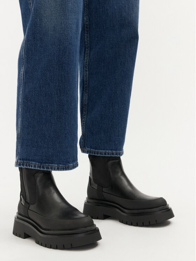 Pepe Jeans Botki PLS50528 Czarny