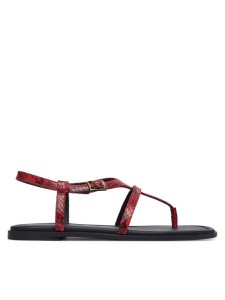 Tommy Hilfiger Sandały Th Buckle FW0FW09514 Czerwony